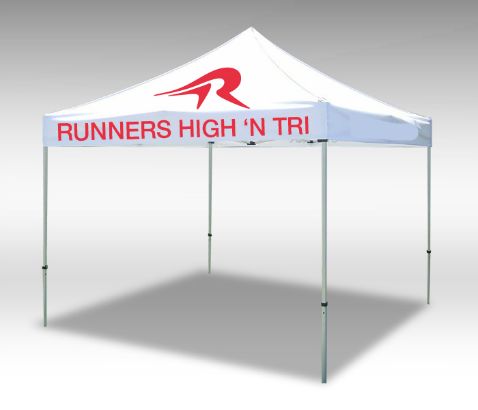 Outdoor and indoor pop-up canopy tent.